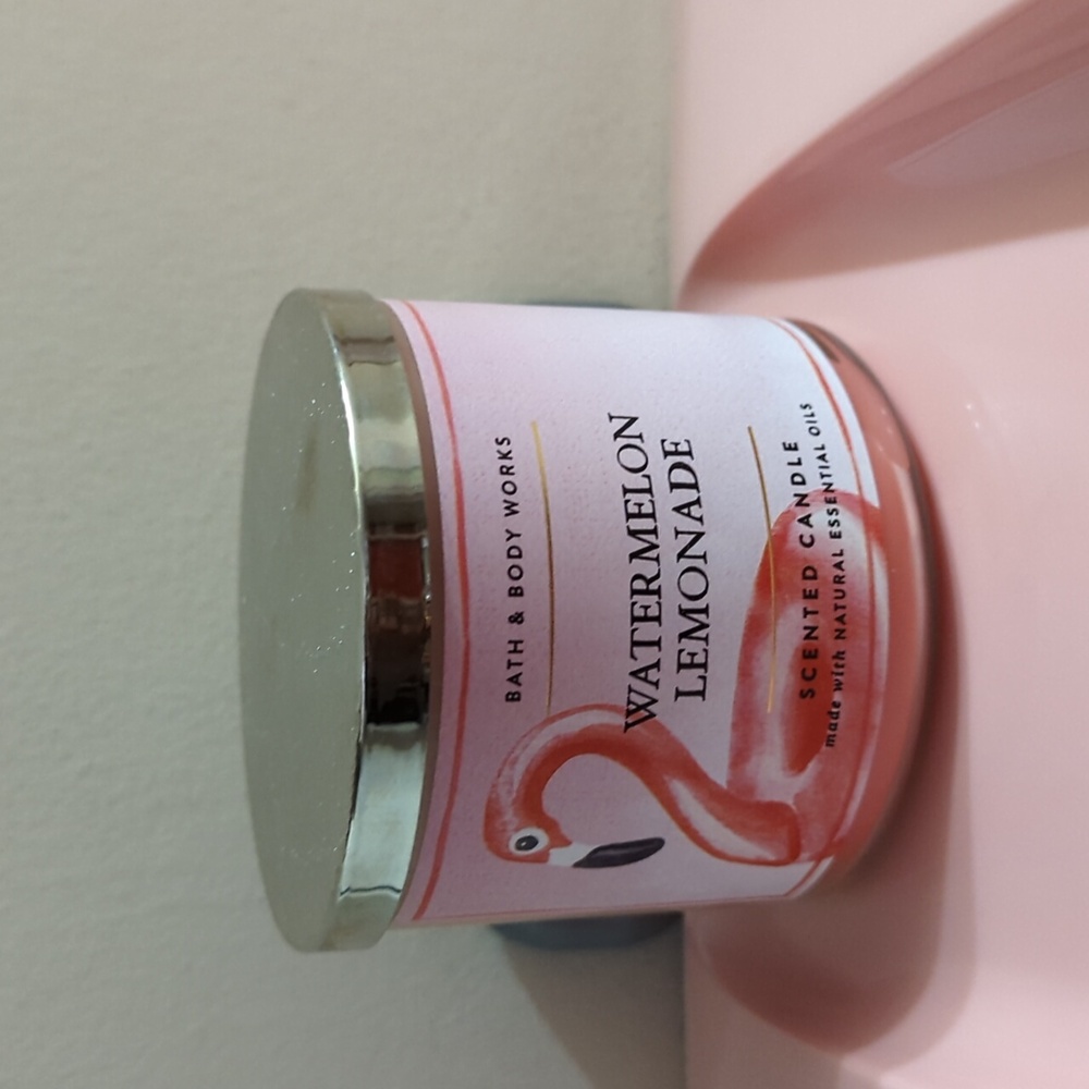Bath & Body Works Watermelon Lemonade 3 wick candle